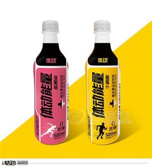体动能量原味蜜桃味牛磺酸维生素运动饮料520ml