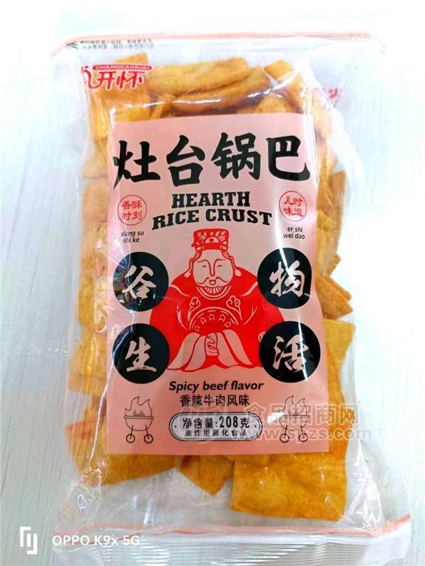 嘗開懷/灶臺鍋巴/208g/康記食品