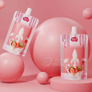 优乐冠草莓奶昔风味饮品风味饮料300ml