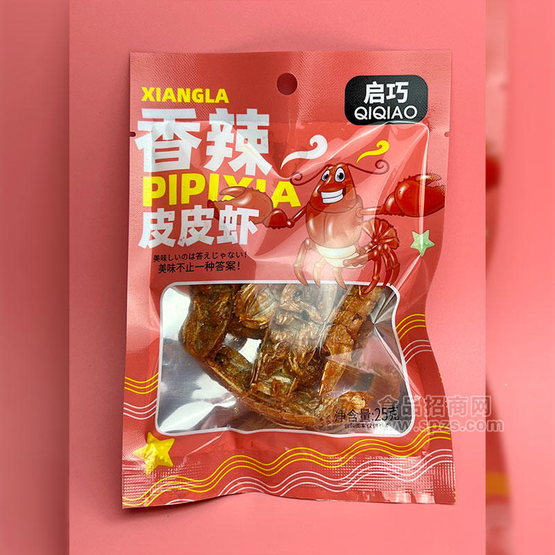 啟巧食品皮皮蝦香辣味25g