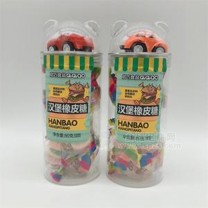 启巧食品汉堡橡皮糖80g