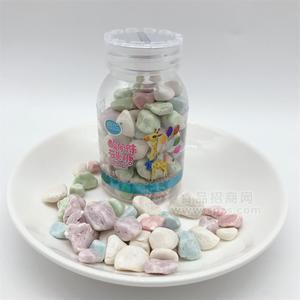 启巧食品石头糖酸奶味70g