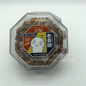 啟巧食品老姜糖韓式風味190g