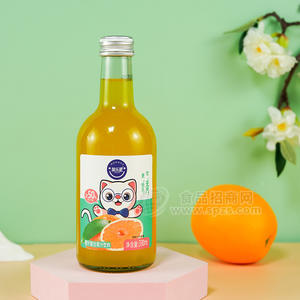 簡(jiǎn)樂派橙汁復(fù)合果汁飲料瓶裝招商330ml