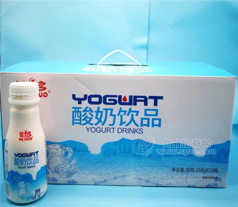 智力多酸奶饮品原味268gX18瓶