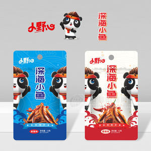 小野心香辣麻辣味深海小鱼袋装招商12克