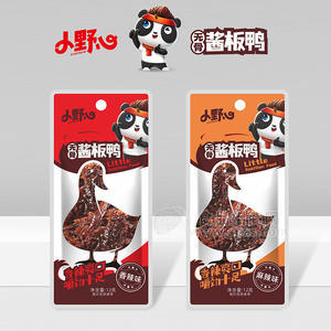 小野心香辣麻辣味酱板鸭袋装招商12克