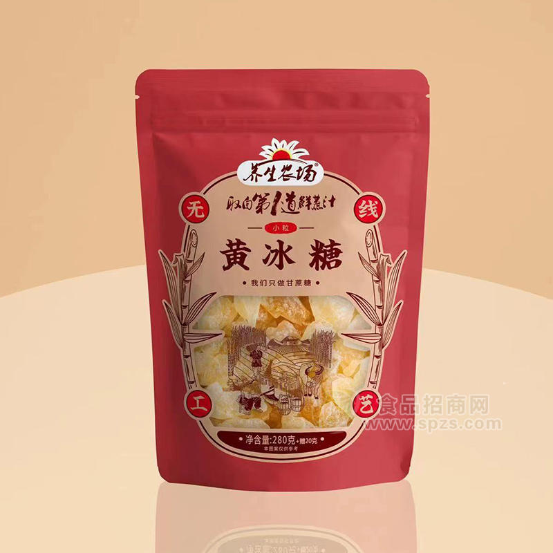 玉华堂养生农场黄冰糖袋装招商280克 