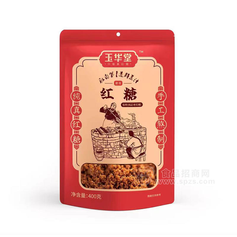 玉华堂红糖袋装招商400克 