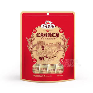 玉华堂养生农场红枣桂圆红糖袋装招商225克