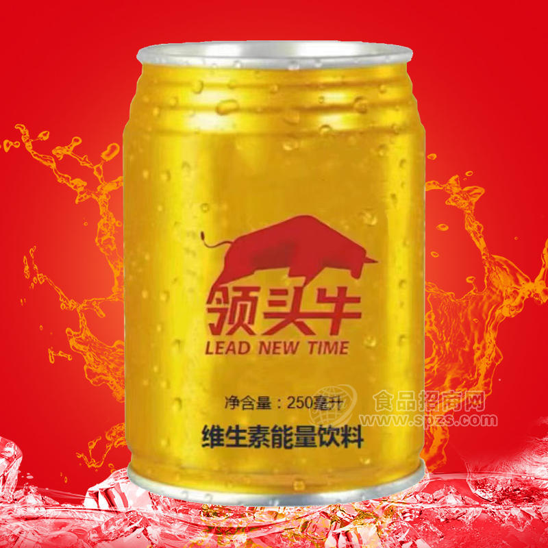 領(lǐng)頭牛易拉罐裝維生素能量飲料250ml