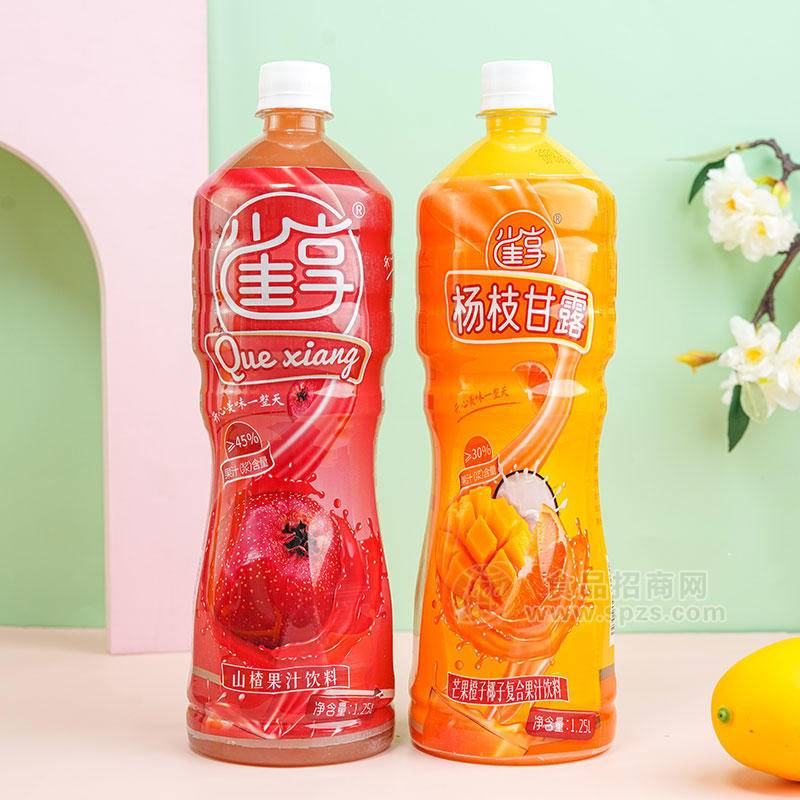 雀享复合果汁饮料混合口味1.25L