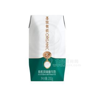 圣牧有機有機風(fēng)味酸牛奶盒裝招商200ml