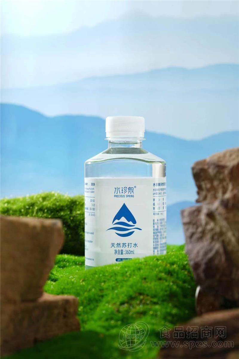 水珍泉天然苏打水360ml