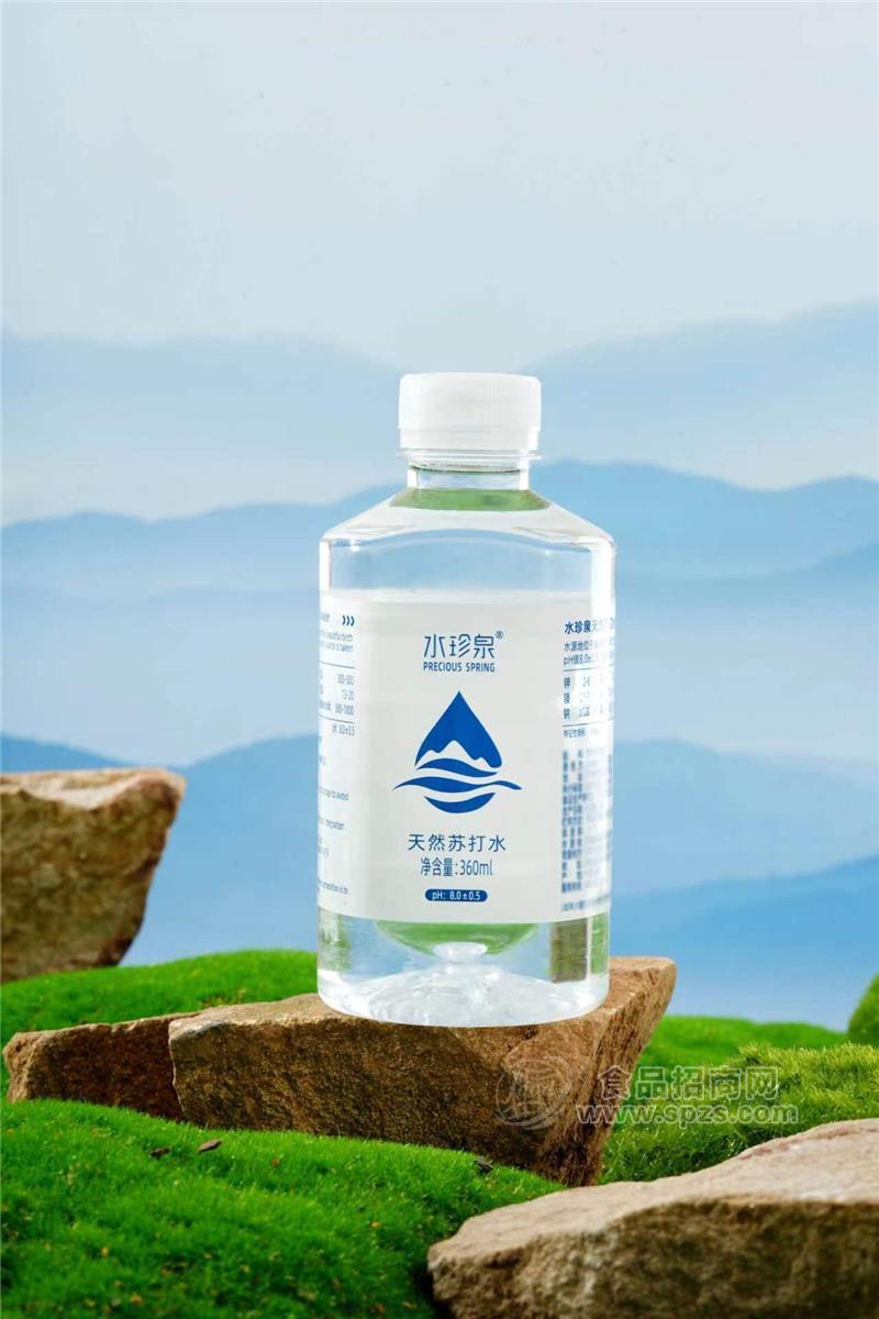 水珍泉天然苏打水天然饮品360ml