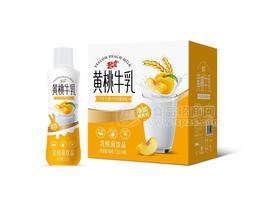 壹檬黃桃牛乳乳酸菌飲品1.25L