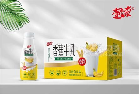 壹檬香蕉牛乳乳酸菌饮品330ml