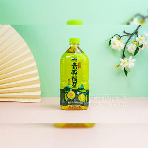 光能青梅綠茶風味飲品1L