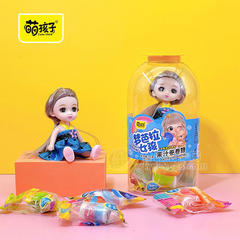 萌孩子梦巴拉女孩果汁卷卷糖苹果味＋柠檬味50g