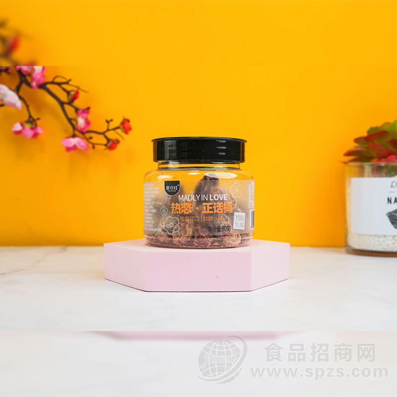 优壹佳酸甜可口热恋·正话梅90g