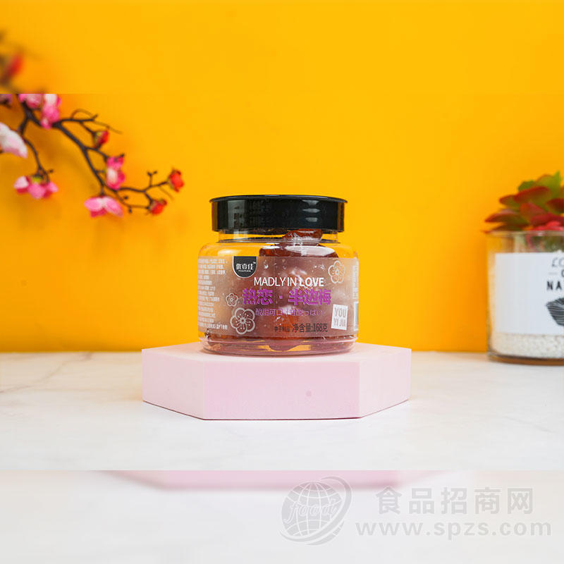 优壹佳酸甜可口热恋·半边梅168g
