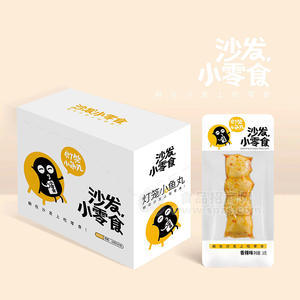 沙发小零食灯笼小鱼丸香辣味18gX20包