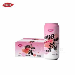 錦旺桃汽果味汽水風(fēng)味飲料310mlx20瓶