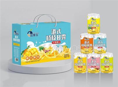 旺果乐鲜果捞水果罐头320g×8罐