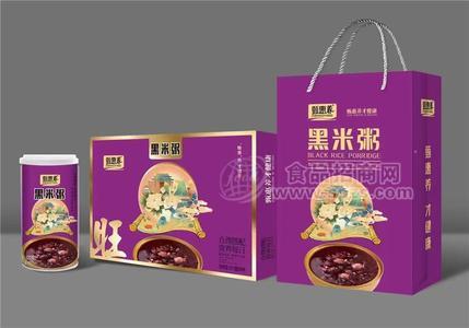 甄惠養(yǎng)黑米粥方便粥方便食品禮盒320g