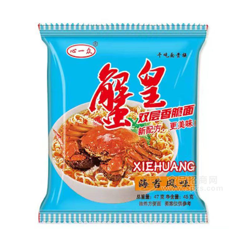 心一众海苔风味双层香脆面1元袋装招商47克