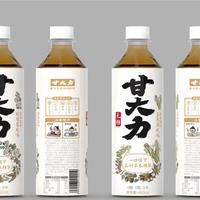 甘大力0糖0脂0卡无糖饮料草本饮料杭白菊风味玉米须风味饮料