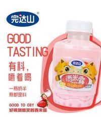 完达山餐饮草莓味乳酸菌饮品瓶装乳饮料西米露招商320g