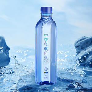 中梦泉碱矿泉瓶装水弱碱性水小分子水350ml