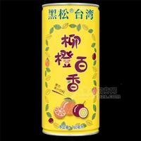 臺(tái)灣黑松纖C柳橙百香果汁飲料