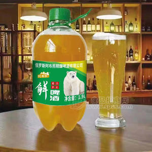 銳青阿布熊啤酒瓶裝招商1.5L