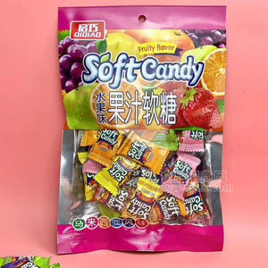 启巧果汁软糖水果味马来西亚风味90g