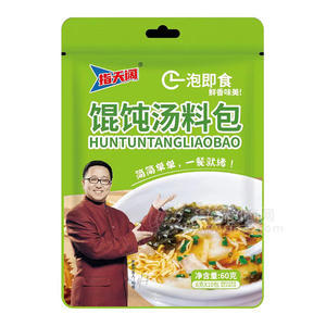 指天阔馄饨汤料包60g