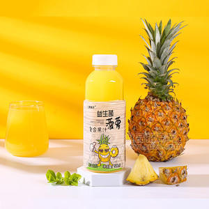 三稞菓仔菠萝益生菌复合果汁饮料招商500ml