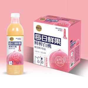 鮮點(diǎn)子每日鮮果復(fù)合果汁飲品1.25LX6瓶