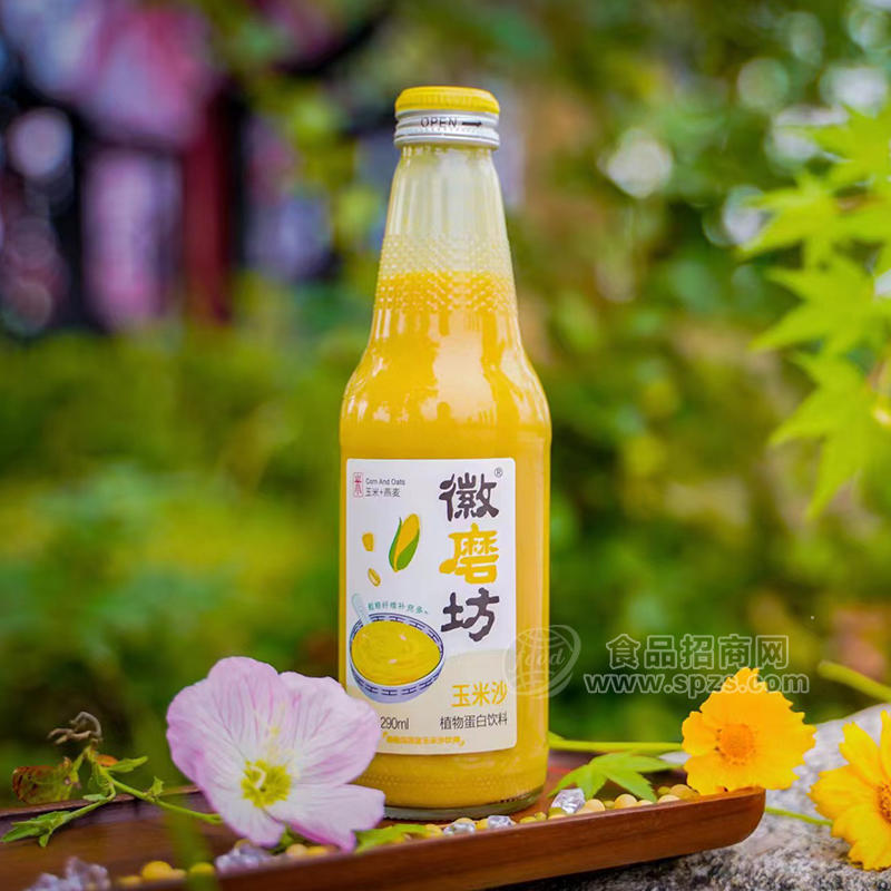 徽磨坊玉米沙植物蛋白饮料290ml