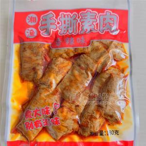 郯龍，山東臨沂，手撕素肉，180g香辣味燒烤味