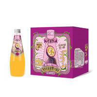 约郎百香果复合乳酸菌果汁饮料1LX6瓶