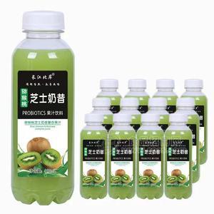 長江北岸獼猴桃芝士奶昔復(fù)合果汁飲料410ml