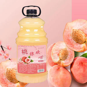 長(zhǎng)江北岸桃你歡心果汁飲料蜜桃味2.58L
