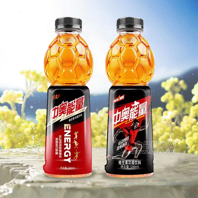 中奥能量维生素功能饮料运动饮料瓶装招商500ml