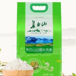 長(zhǎng)白山山泉水大米袋裝招商5kg