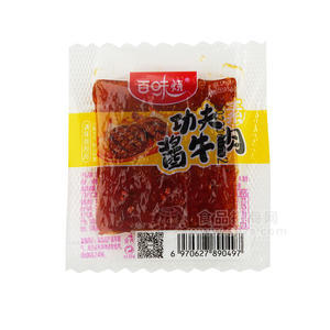 百味燒功夫醬牛肉調(diào)味面制品散裝稱重