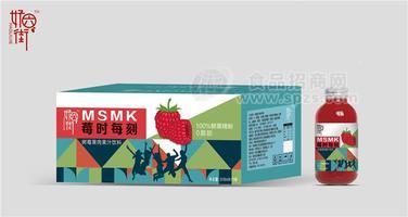 好六街树莓果肉果汁饮料310ml