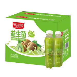 蜜沁源一樂(lè)寶發(fā)酵果汁飲料獼猴桃味500mlX15瓶
