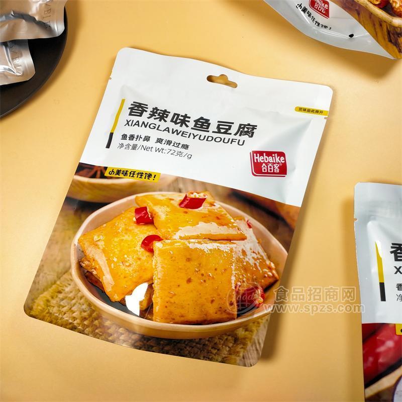 合百客香辣味魚(yú)豆腐72g小白袋系列